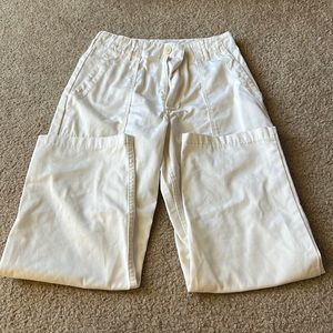 John Galt Sz Small Straight leg Cream Pants